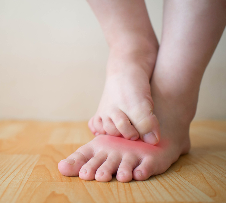 Fotproblem och åkommor